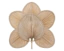 Atmosphera SELMA Wanddeko Palmblatt 70x70 cm Boho Design Bild 2