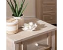 Atmosphera Créateur d'intérieur Blumenlotus Dekoration Keramik Weiß Bild 3