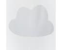 Atmosphera Vorhang NUAGE Weiß Wolkenmuster Modern Kinderzimmer Bild 4