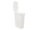 5five Simply Smart Wäschekorb Kunststoff Hoch 40 Liter Weiß Bild 1
