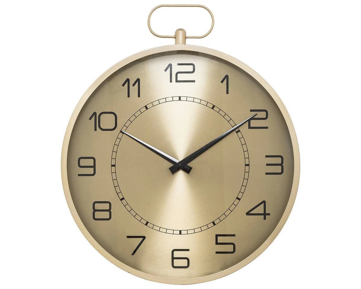 Atmosphera Wanduhr IRINA Taschenuhren-Stil Metall Glas - Bild 2