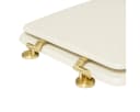 5five Simply Smart WC-Sitz DUO Beige Kunststoff Bild 3
