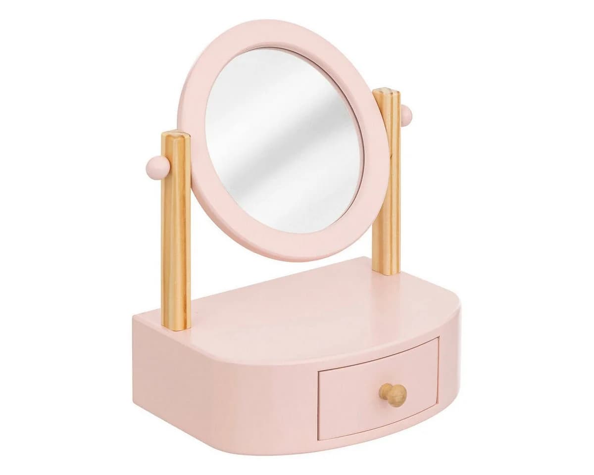 Atmosphera Créateur d'intérieur Kinderschminkspiegel Rosa mit Schublade - Bild 2