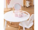 Atmosphera Créateur d'intérieur Kinderschminkspiegel Rosa mit Schublade Bild 3
