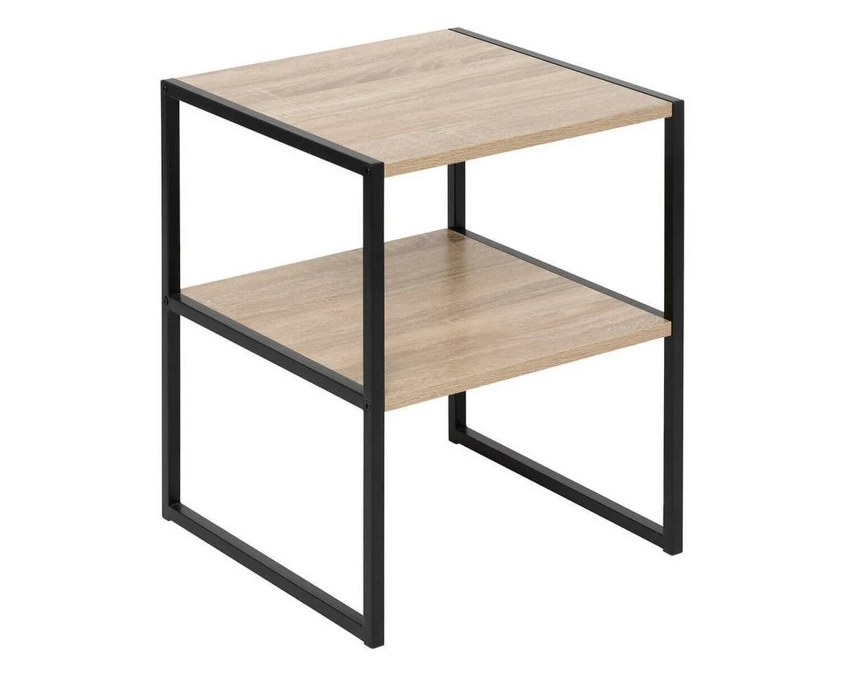 5five Simply Smart Nachttisch Loft ALIAJ Braun Metallbeine - Bild 2