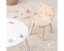 Atmosphera Créateur d'intérieur Hocker Holzstuhl für Kinder CAT Bild 1