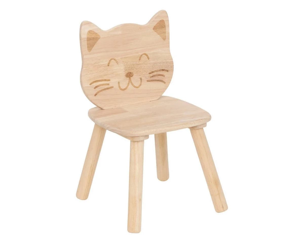 Atmosphera Créateur d'intérieur Hocker Holzstuhl für Kinder CAT - Bild 2