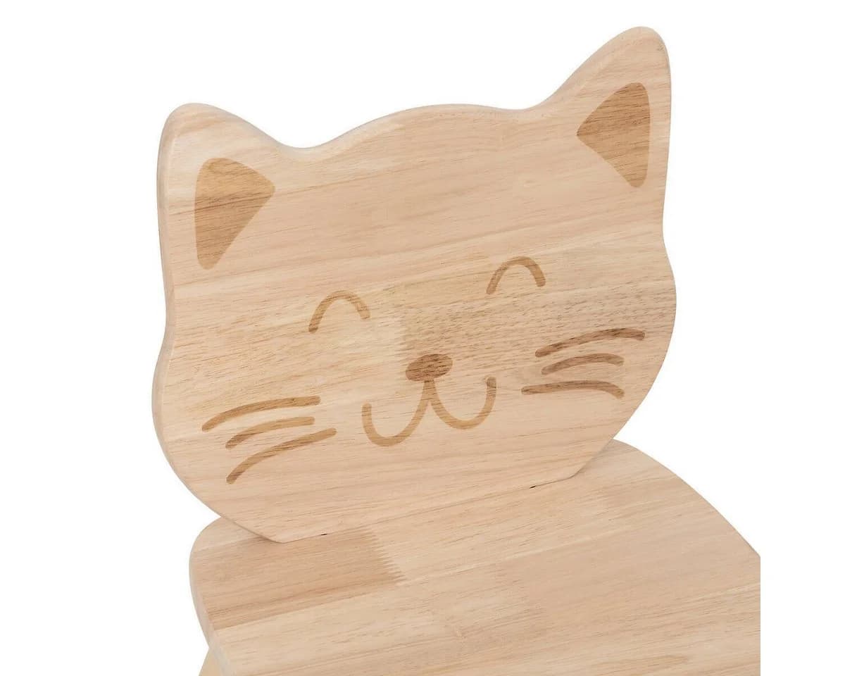 Atmosphera Créateur d'intérieur Hocker Holzstuhl für Kinder CAT - Bild 3