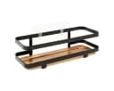 5five Simply Smart Badregal Blackacia Braun Schwarz Bild 2