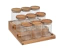 5five Simply Smart Gewürzglas-Set HARMONY 9er mit Holzregal Bild 2