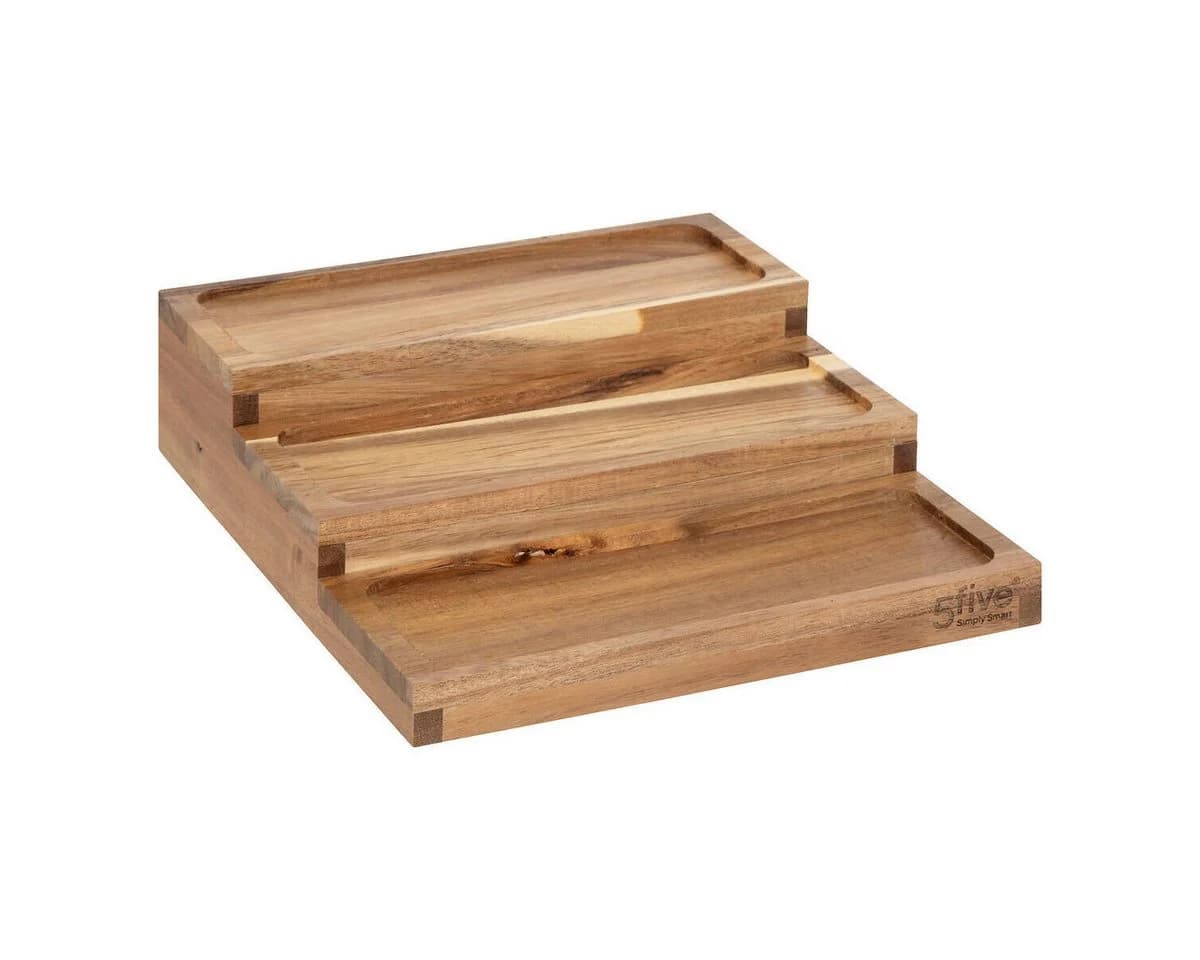5five Simply Smart Gewürzglas-Set HARMONY 9er mit Holzregal - Bild 4