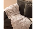 Atmosphera Créateur d'intérieur Kuscheldecke mit Blattmuster 180x230cm Bild 3