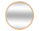 Atmosphera Wandspiegel KIM Rund Holzrahmen 55 cm Braun Bild 2