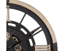Atmosphera KENT Wanduhr 80 cm Sichtbarer Mechanismus Schwarz/Gold Bild 5