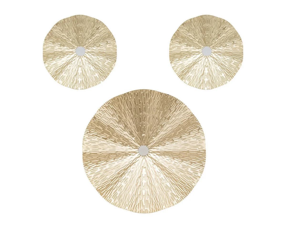 Atmosphera Créateur d'intérieur Wanddekoobjekt Gold Sonnenstrahlenmuster - Bild 2