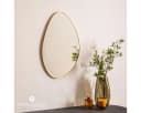 Atmosphera Wandspiegel ROMAN Asymmetrisch Gold Bild 1