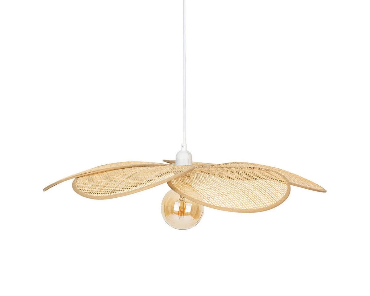 Atmosphera Créateur d'intérieur Pendelleuchte PETALE, Bambus, 62 cm - Bild 2