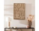Atmosphera Créateur d'intérieur Wanddekoobjekt 50x70 cm Braun Bild 1