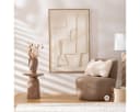 Atmosphera Dekokissen WAVY BLISS Weiß Kunstfell Bild 5