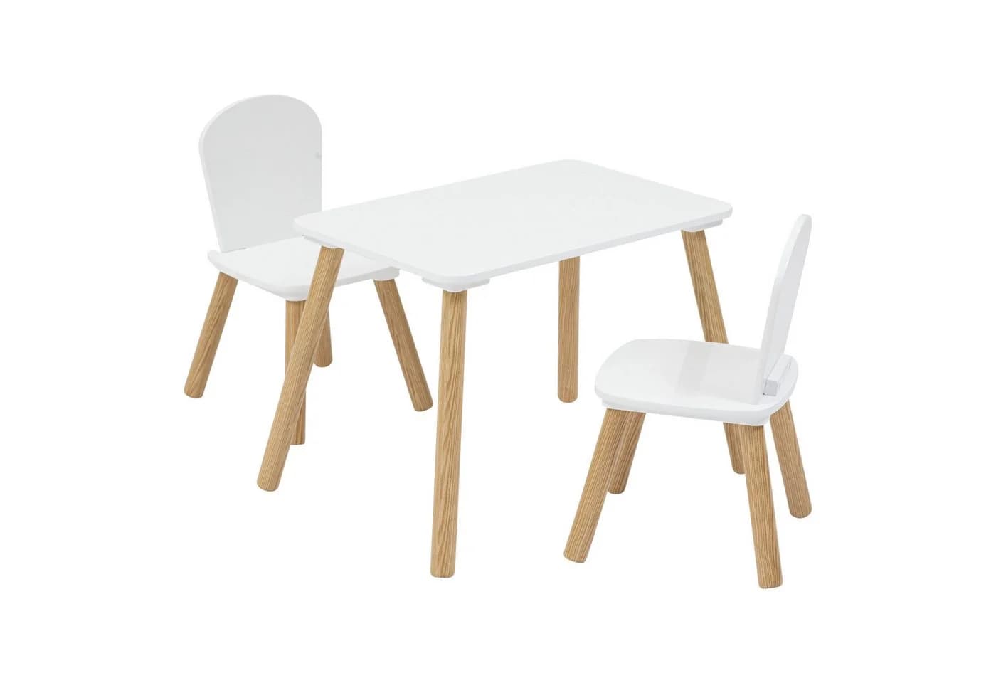 Atmosphera Créateur d'intérieur Kindertisch-Set ALEX Weiß MDF - Bild 2