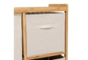 5five Simply Smart Wäschekorb Bambusregal TIDY BOX Beige Bild 5