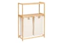 5five Simply Smart Wäschekorb Bambusregal TIDY BOX Beige Bild 2
