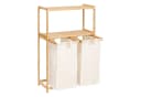5five Simply Smart Wäschekorb Bambusregal TIDY BOX Beige Bild 3