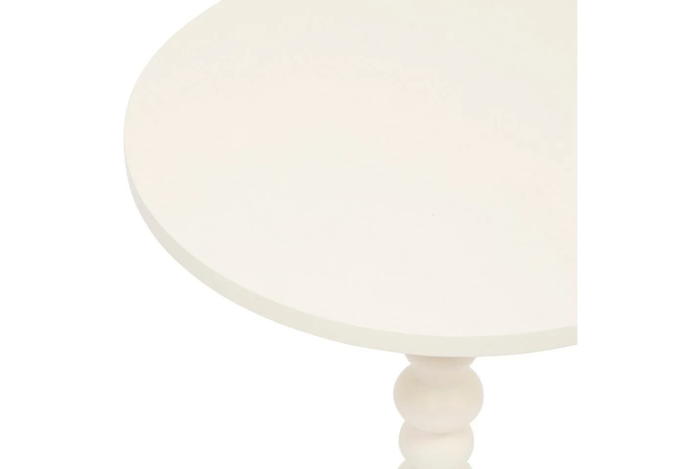 Atmosphera Beistelltisch ALIX Beige/Weiß MDF - Bild 3