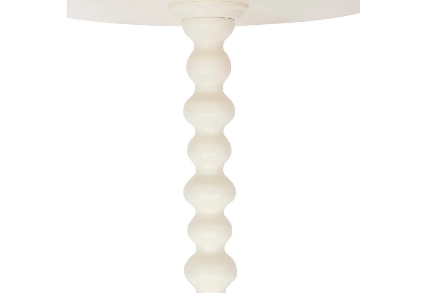Atmosphera Beistelltisch ALIX Beige/Weiß MDF - Bild 4