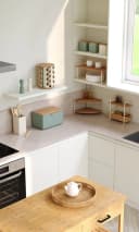 5five Simply Smart Küchenregal ORDERA 2-stufig Bambus Beige Bild 1