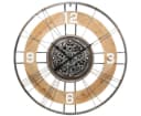 Atmosphera Wanduhr LANA mit Deko-Mechanismus 90 cm Metall Bild 2