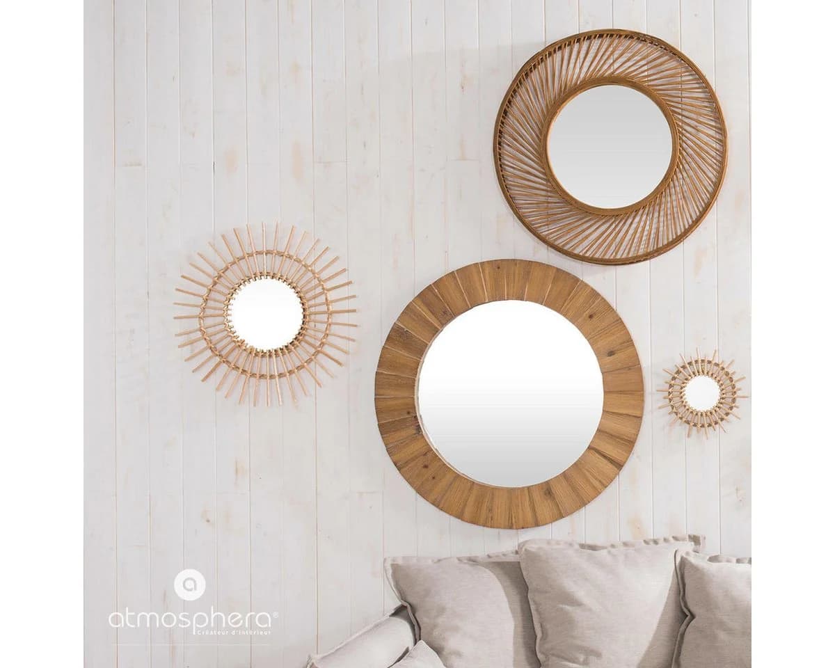 Atmosphera Créateur d'intérieur Wandspiegel Tannenholz 83 cm - Bild 4