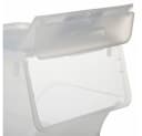 5five Simply Smart Aufbewahrungsbox mit Frontklappe Transparent 34 Liter Bild 3