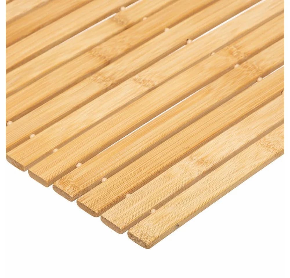 5five Simply Smart Badematte Bambus 40 x 60 cm Beige