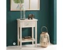 Atmosphera Kerzenlaterne Rattan NATURAL mit Griff Bild 1