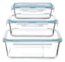 5five Simply Smart Vorratsglas-Set 3-tlg. Quadratisch Glas Bild 2