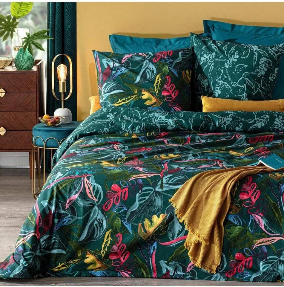 Atmosphera Bettwäsche-Set SELVA Baumwolle 240x220 + 2x65x65 cm Modern
