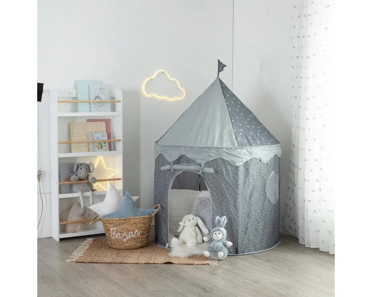 Atmosphera Créateur d'intérieur Spielzelt 100 cm Schlossform Polyester