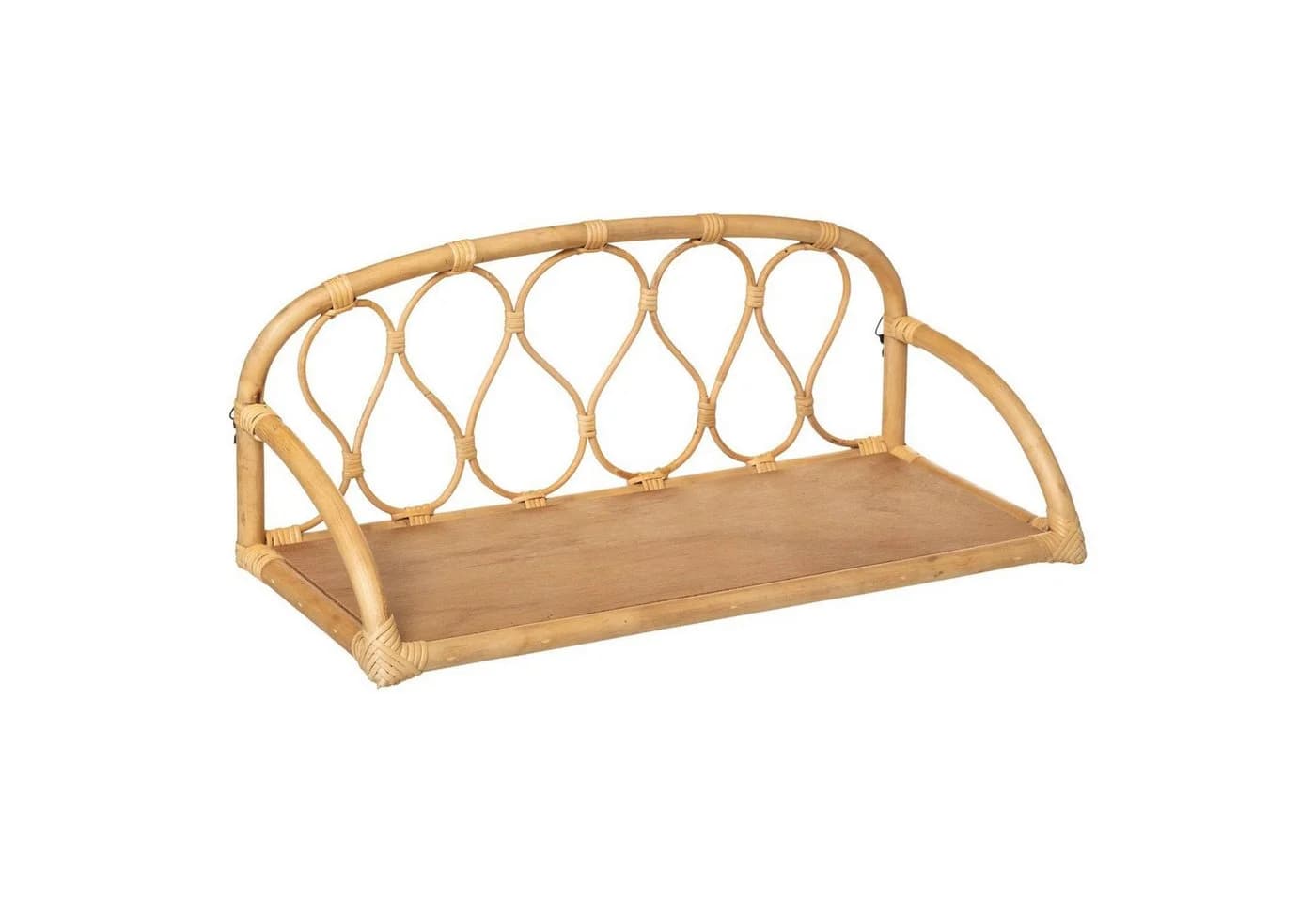 Atmosphera Wandregal Kinderzimmer Rattan Hängeregal - Bild 2