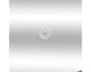 5five Simply Smart Wandspiegel Badspiegel mit LED-Beleuchtung Bambus Bild 3