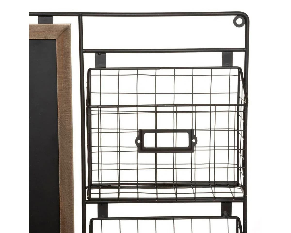 Atmosphera Kreidetafel mit 3 Körben Loft-Style Organizer - Bild 3