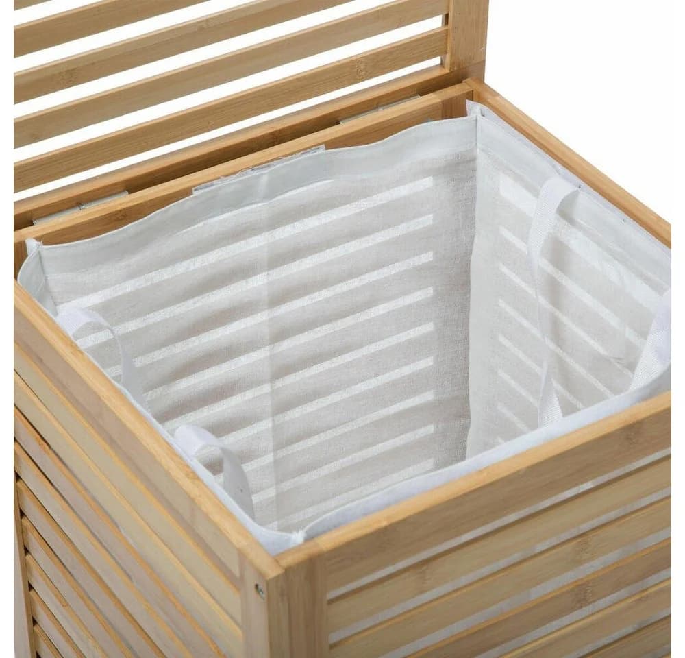 5five Simply Smart Wäschebox Sicela 58 cm Bambus Braun - Bild 3