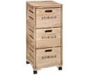 5five Simply Smart Stauraumschrank FIVE - 3 Schubladen auf Rädern Bild 2