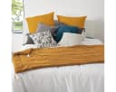Atmosphera Wohndecke Velours Gelb 80 x 180 cm Bild 1