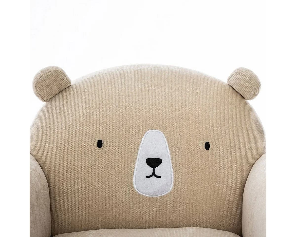 Atmosphera Kindersessel mit Rückenlehne BÄR Beige