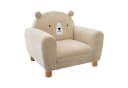 Atmosphera Kindersessel mit Rückenlehne BÄR Beige Bild 2