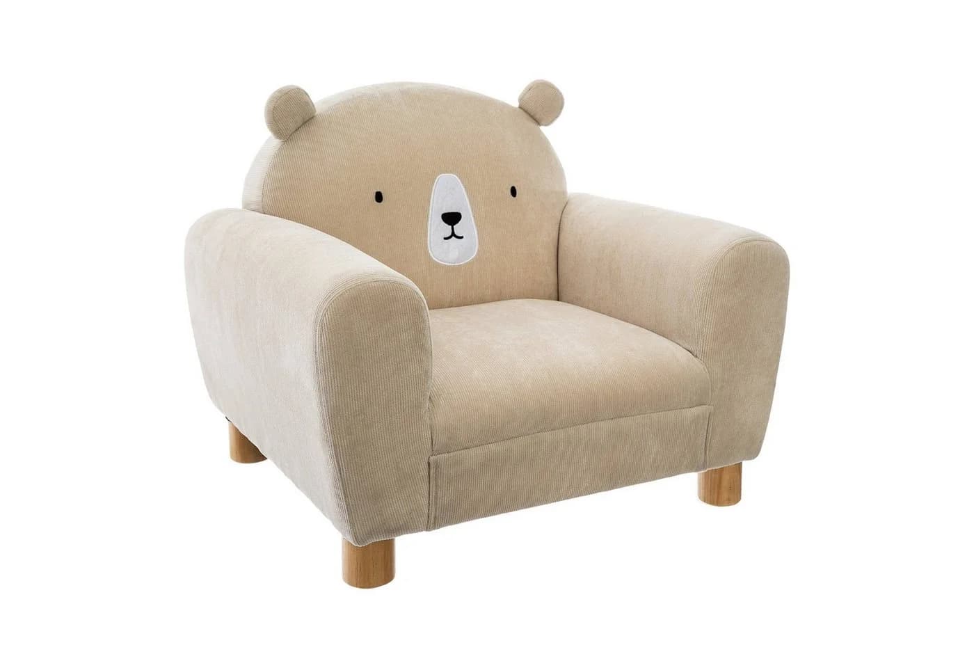 Atmosphera Kindersessel mit Rückenlehne BÄR Beige - Bild 2