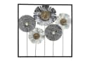 Atmosphera Wanddekoobjekt Wanddekoration aus Metall FLOWER Bild 2
