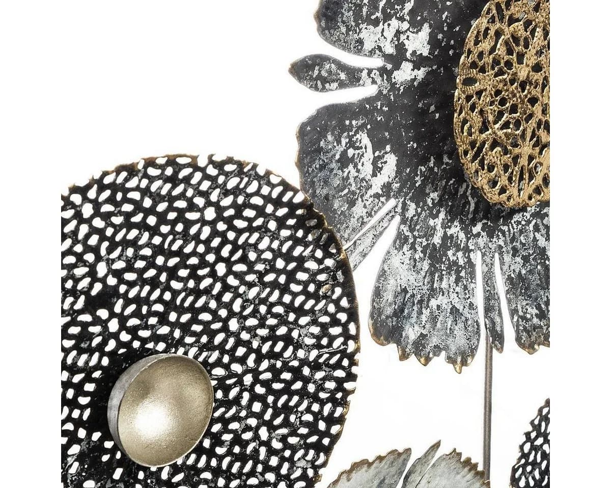 Atmosphera Wanddekoobjekt Wanddekoration aus Metall FLOWER - Bild 4