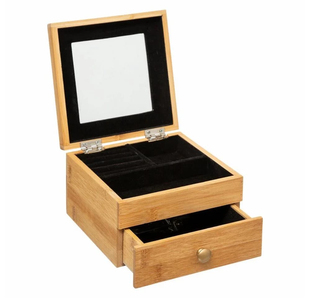 5five Simply Smart Schmuckkasten mit Schublade Braun Bambus